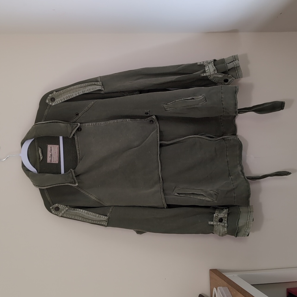 We The Free Olive Utility Jacket - image 3